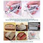 Handheld Mini Mechanical Sewing Machine, Random Color Delivery — view 7
