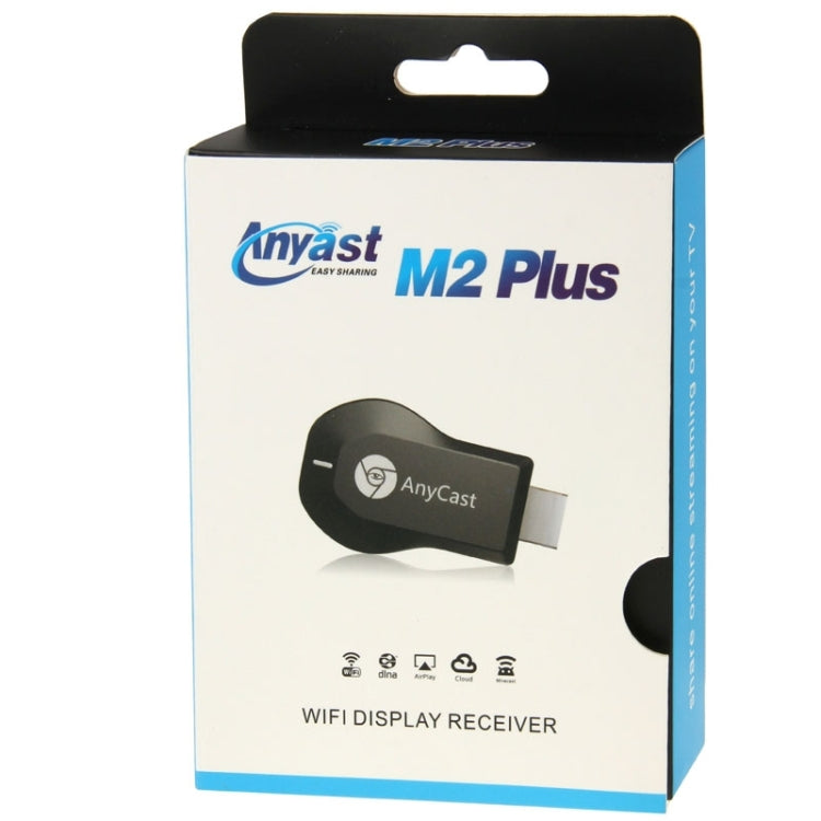 WiFi HDMI Dongle Display Receiver, CPU: Cortex A9 1.2GHz, Support Android / iOS, M2 PLUS