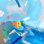 Portable Plastic Foot Air Pump / Hand-press Below Pump for Inflatable Product — view 5