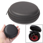 Circular Carrying Bag Box for Headphone / Earphone