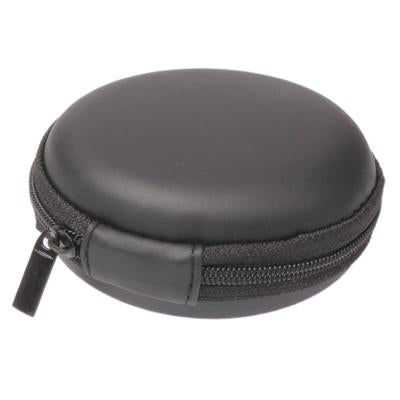 Circular Carrying Bag Box for Headphone / Earphone