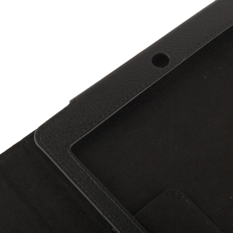 Litchi Texture Flip Leather Case with Holder & Sleep / Wake-up Function for iPad Air — view 8