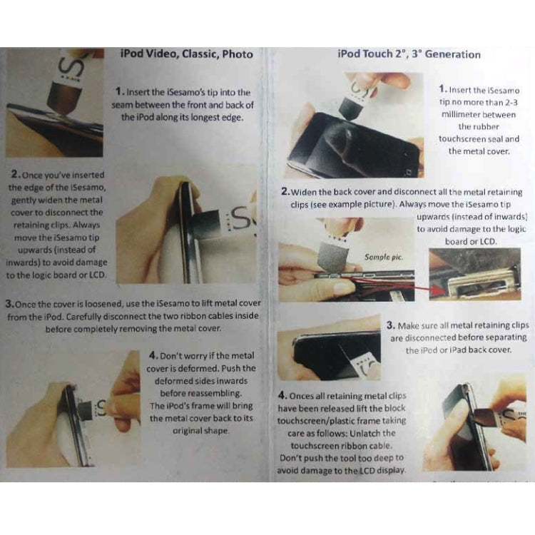 l for Smart Phone and Tablet, Thin Pry Blade Opening Repair Too