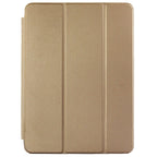 3-fold Naturally Treated Smart Leather Case with Sleep / Wake-up Function & Holder for iPad Air 2