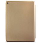 3-fold Naturally Treated Smart Leather Case with Sleep / Wake-up Function & Holder for iPad Air 2