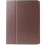High Quality Litchi Texture Folding Leather with Sleep / Wake-up & Holder Function for iPad 2 / iPad 3 / iPad 4
