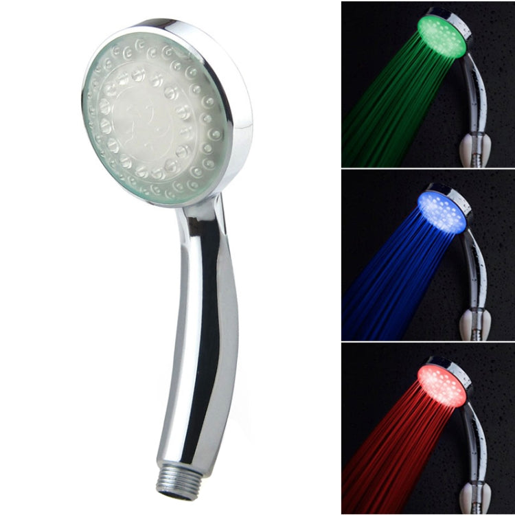 ENKAY RC-9816 Jump Change Seven Colors 5-LED Shower Head, No Battery
