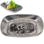 Stainless Steel Multi-purpose Tray Fruit Bowl Dessert Plate