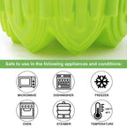 Silica Cake Dessert Mold, Crown Style