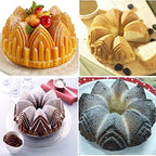 Silica Cake Dessert Mold, Crown Style