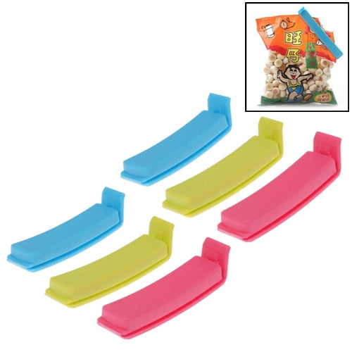6pcs Food Storage Bag Sealing Clips Sealer Food Clip