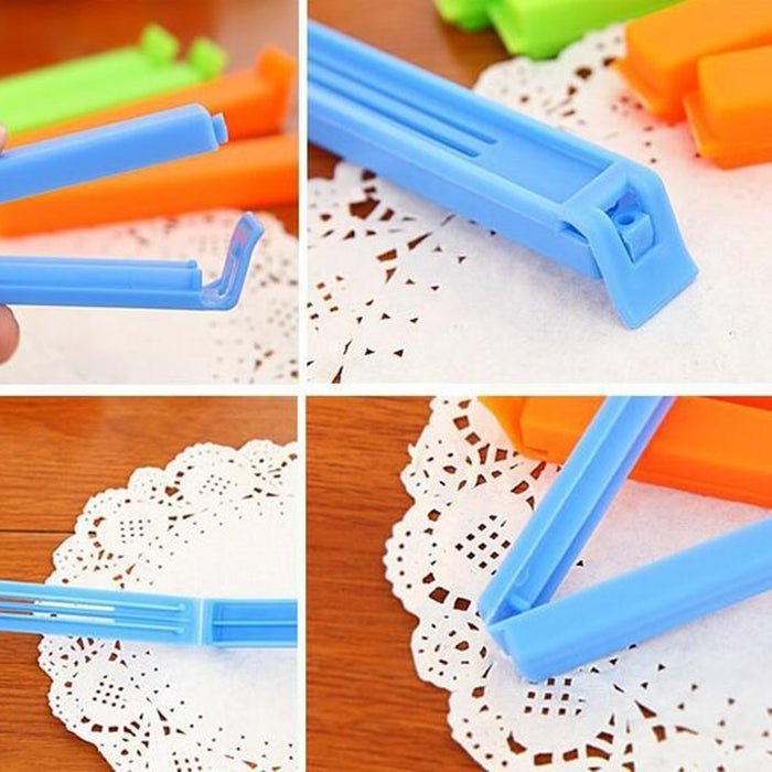 6pcs Food Storage Bag Sealing Clips Sealer Food Clip