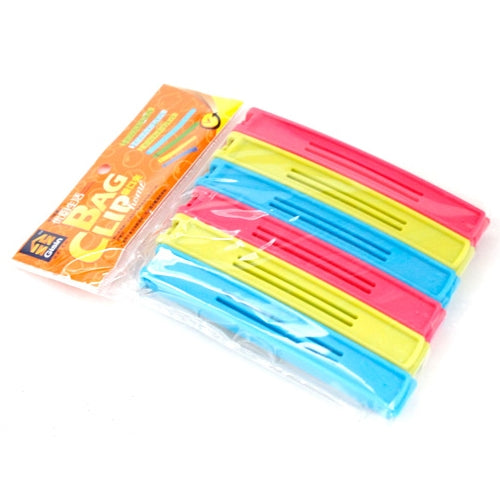 6pcs Food Storage Bag Sealing Clips Sealer Food Clip