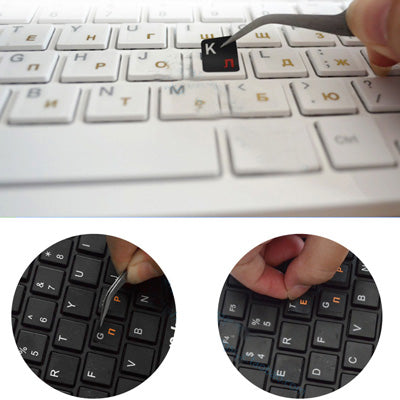 Russian Learning Keyboard Layout Sticker for Laptop / Desktop Computer Keyboard — view 6