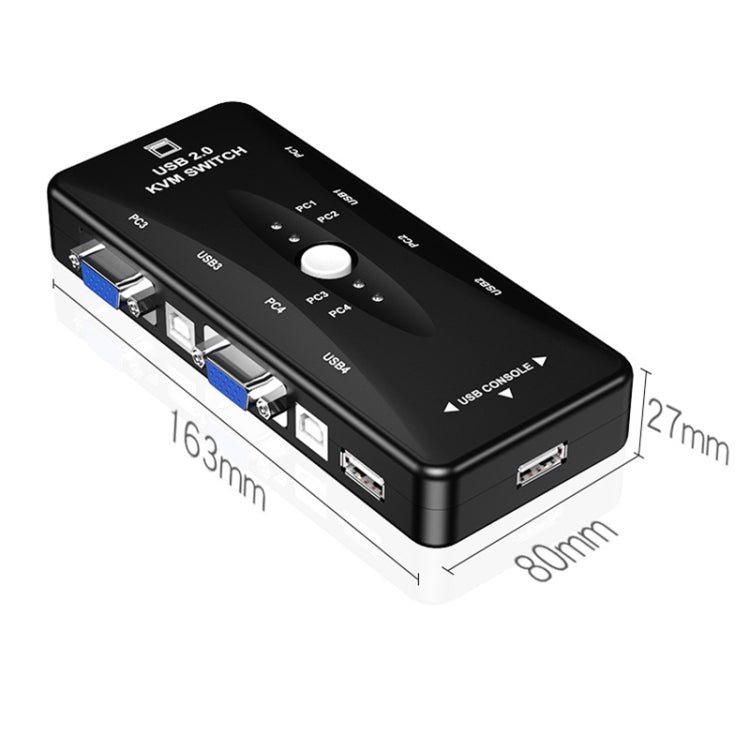 4-PORT KVM Switch