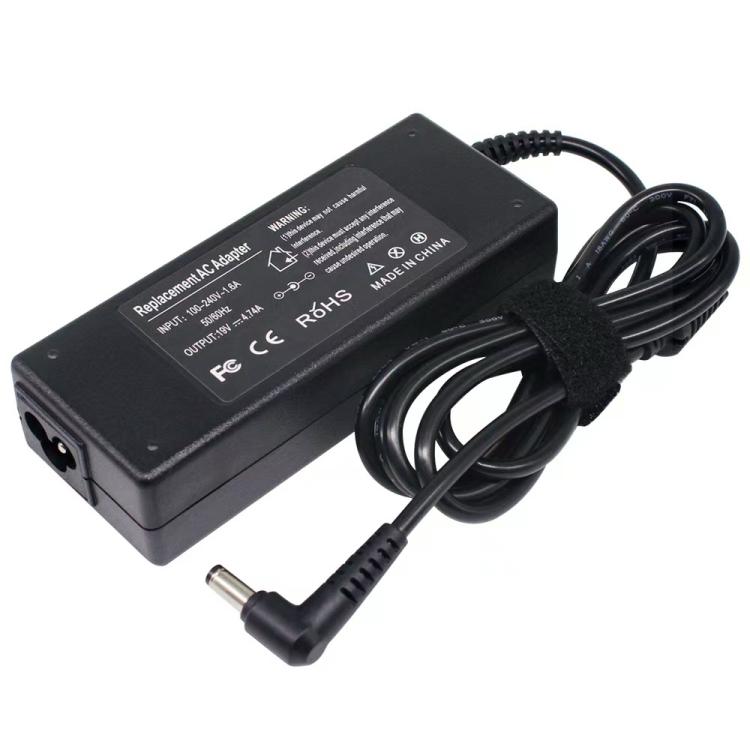 19V 4.74A 90W AC Adapter for Toshiba Notebook, Output Tips: 5.5 x 2.5mm — EU Plug