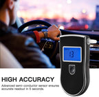 3 digitals LCD Display Breath Alcohol Tester Analyzer