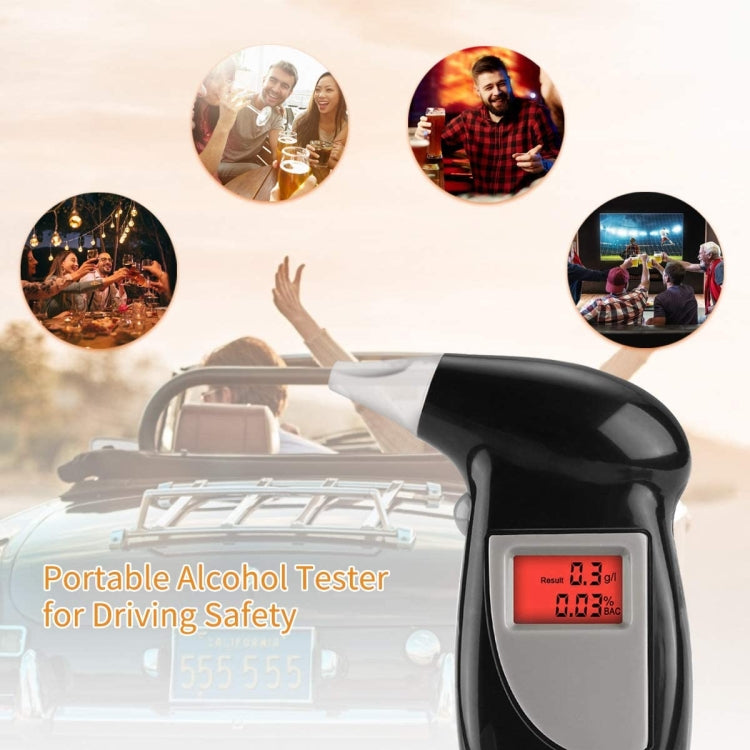 LCD Digital Alcohol Tester Breathalyzer, Alcohol Tester 2 — view 11