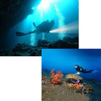 5000 LM UV Purple Light, Diving Depth: 150m (Black)