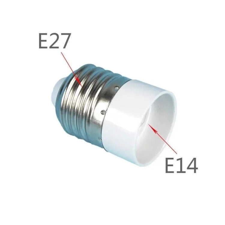 E27 to E14 Light Lamp Bulbs Adapter Converter — view 3