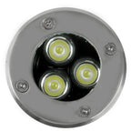 Waterproof 3 LED Light, DC 12V, Warm White Light
