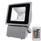 RGB LED Light with Remote Control, AC 85-265V — 80W RGB