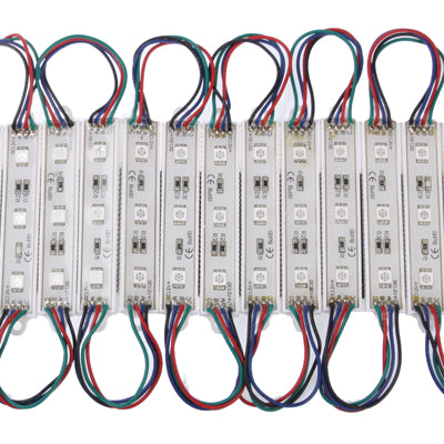 20x 3-LED RGB Light 5050 SMD LED, DC 12V