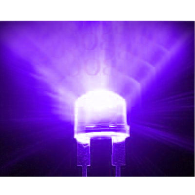 1000 PCS 5mm Water Clear LED Lamp