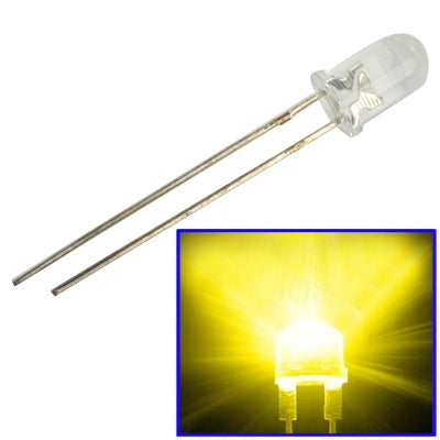 1000 PCS 5mm Water Clear LED Lamp