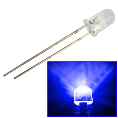 1000 PCS 3mm Water Clear LED Lamp
