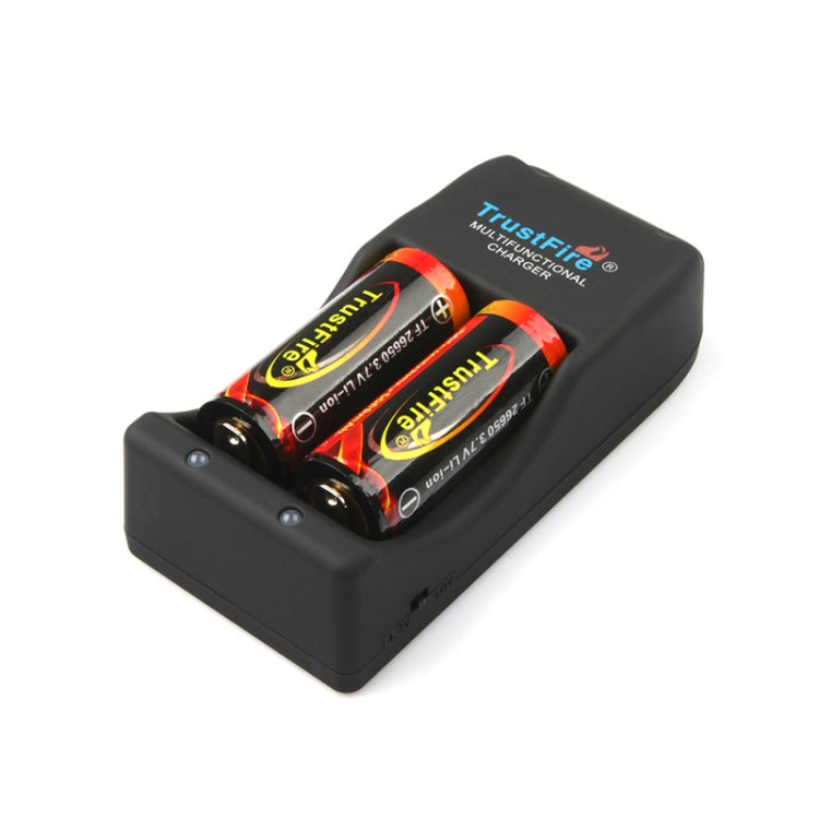 TR-006 Multi-function Battery Charger for 16340 / 18650 / 25500 / 26650 / 26700