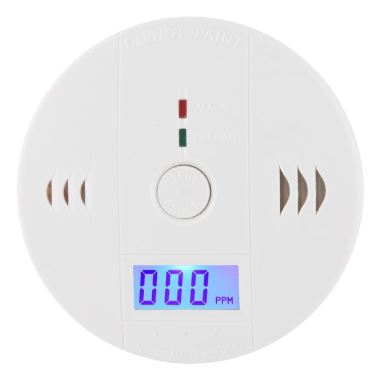 Gas Carbon Monoxide Detector Sensor Unit LCD CO Safety Alarm Tester