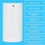 PA-525D Wired Dual Infrared and Microwave Digital Motion Detector