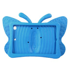 Butterfly EVA Protective Case with Holder for iPad mini 3 / 2 / 1 — Purple
