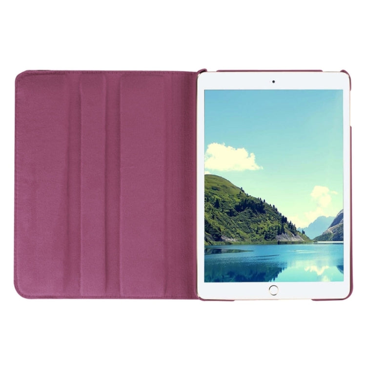 Litchi Texture 360 Degree Rotating Smart Leather Case with Holder for iPad mini 4 / mini 5 — Coffee