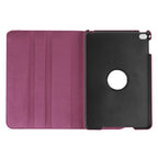 Litchi Texture 360 Degree Rotating Smart Leather Case with Holder for iPad mini 4 / mini 5 — Orange