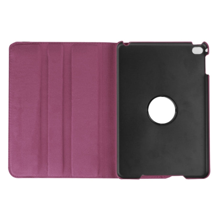 Litchi Texture 360 Degree Rotating Smart Leather Case with Holder for iPad mini 4 / mini 5 — Orange