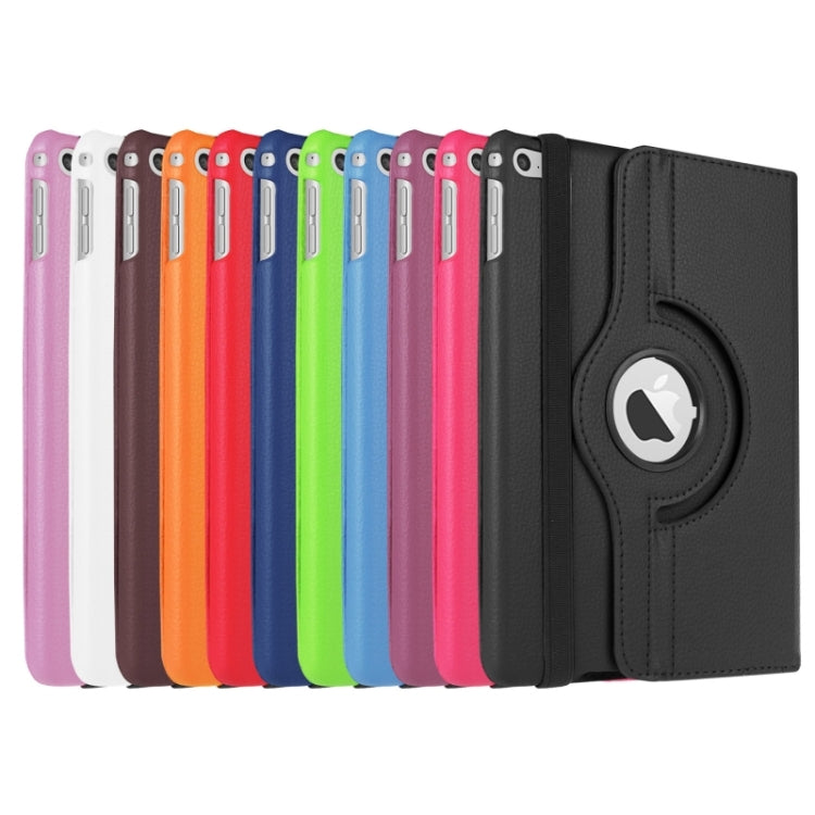 Litchi Texture 360 Degree Rotating Smart Leather Case with Holder for iPad mini 4 / mini 5 — view 17