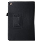 Litchi Texture Horizontal Flip PU Leather Protective Case with Holder for iPad mini 4 — Black