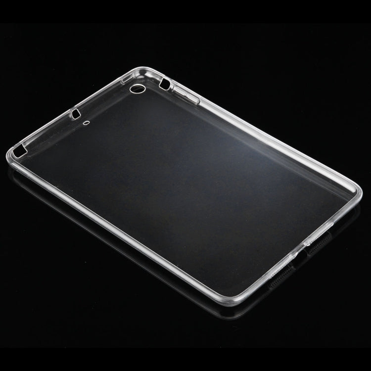 Transparent Scrub Pure Color TPU Case for iPad mini / mini 2 Retina