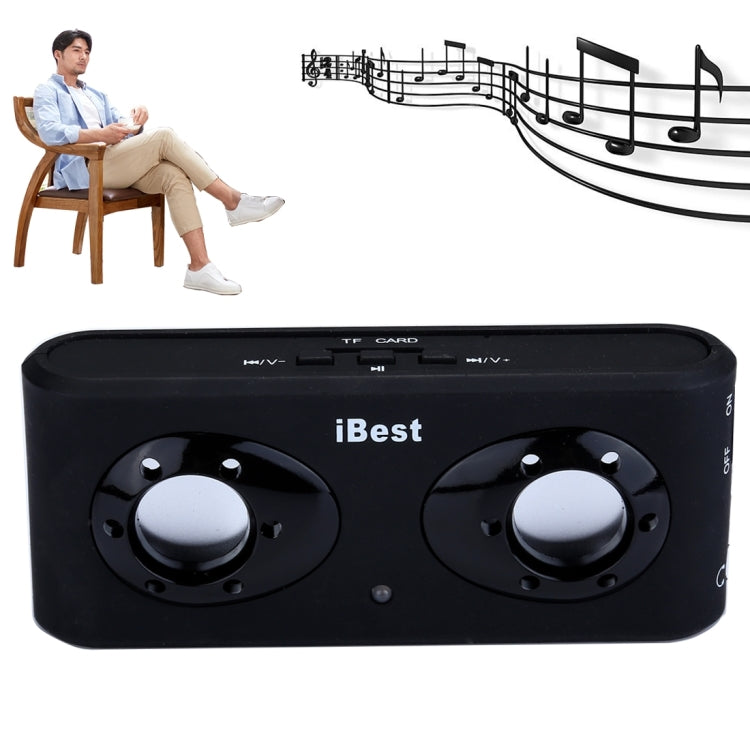 iBest Portable Stereo Rechargeable Speaker