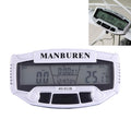 Multifunction LCD Display Cycle Computer Odometer Speedometer