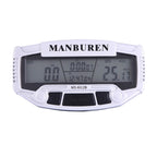 Multifunction LCD Display Cycle Computer Odometer Speedometer