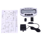 Multifunction LCD Display Cycle Computer Odometer Speedometer