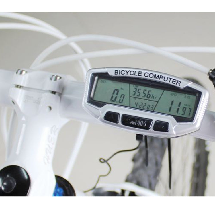 Multifunction LCD Display Cycle Computer Odometer Speedometer