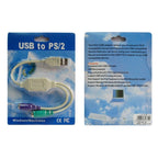 USB to PS/2 Adapter Cable for keyboard and Mouse , normal quality — view 3