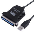USB to Parallel 1284 36 Pin Printer Adapter Cable, Cable Length: 1m
