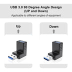 USB 3.0 AM to USB 3.0 AF Adapter — view 5