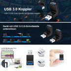 USB 3.0 AM to USB 3.0 AF Adapter — view 7