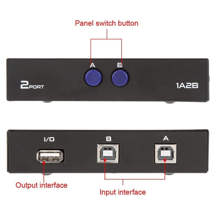 2 Port USB Data Switch